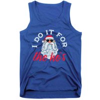 I Do It For The HoS Funny Santa Christmas Funny Gift Tank Top