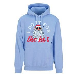 I Do It For The HoS Funny Santa Christmas Funny Gift Unisex Surf Hoodie