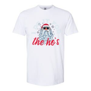 I Do It For The HoS Funny Santa Christmas Funny Gift Softstyle CVC T-Shirt