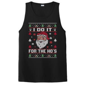 I Do It For The HoS Rude Offensive Christmas Santa Gift PosiCharge Competitor Tank