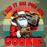 I Did It All For The Cookie Funny Santa Funny Christmas  Legacy Tie Dye Trucker Hat