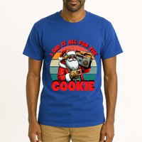 I Did It All For The Cookie Funny Santa Funny Christmas  Tall T-Shirt