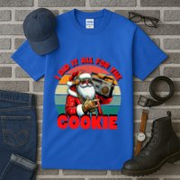 I Did It All For The Cookie Funny Santa Funny Christmas  Tall T-Shirt