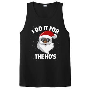 I Do It For The HoS Santa Claus Christmas Do It For The Hos Gift PosiCharge Competitor Tank