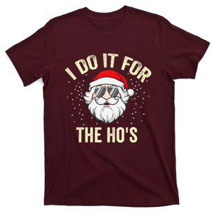 I Do It For The HoS Funny Christmas Santa T-Shirt