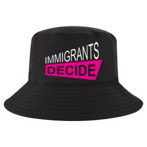 Immigrants Decide Cool Comfort Performance Bucket Hat