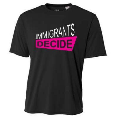 Immigrants Decide Cooling Performance Crew T-Shirt