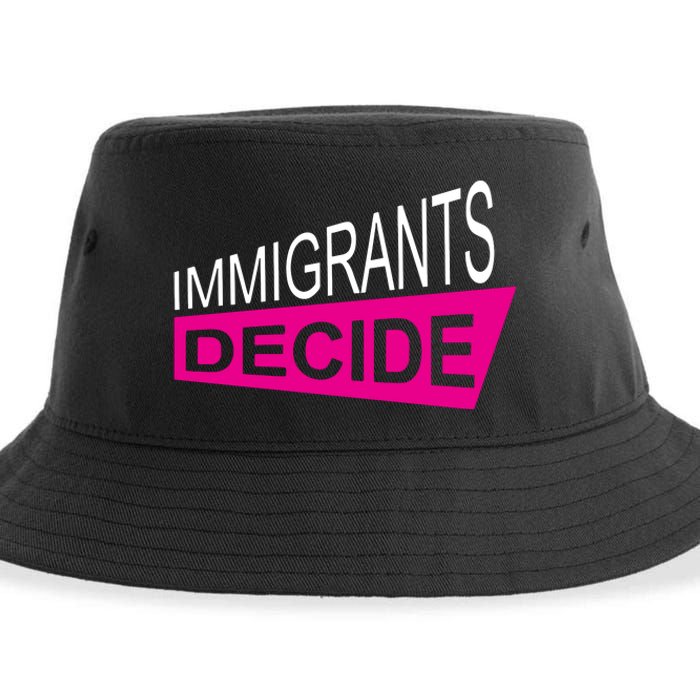 Immigrants Decide Sustainable Bucket Hat