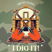 I Dig It Archelogy Archeolgist Legacy Tie Dye Trucker Hat