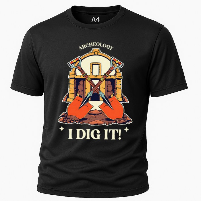I Dig It Archelogy Archeolgist Performance Shirt