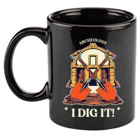 I Dig It Archelogy Archeolgist 11oz C Handle Ceramic Mug