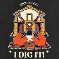 I Dig It Archelogy Archeolgist Knit Cap Winter Beanie