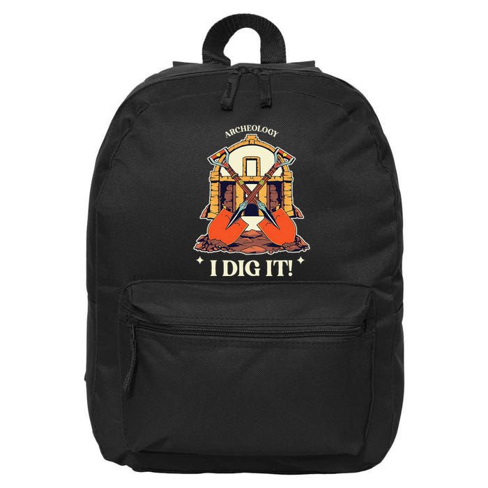 I Dig It Archelogy Archeolgist 16 in Basic Backpack