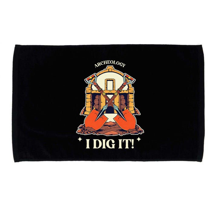 I Dig It Archelogy Archeolgist Microfiber Hand Towel