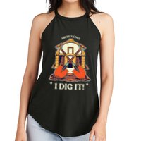 I Dig It Archelogy Archeolgist Women's Perfect Tri Rocker Tank