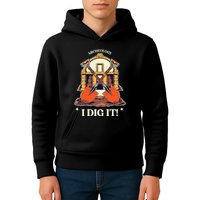 I Dig It Archelogy Archeolgist Kids Hoodie