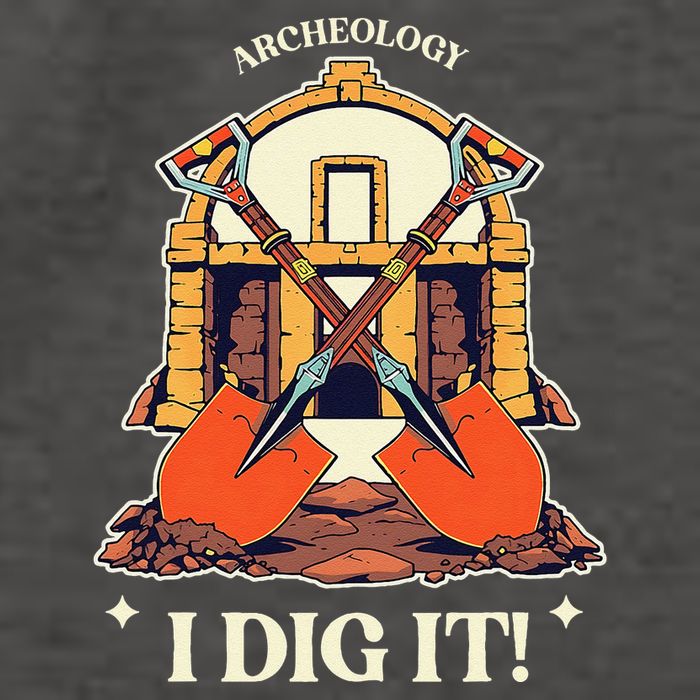 I Dig It Archelogy Archeolgist Vector Backpack