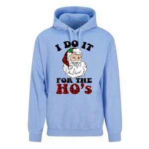 I Do It For The Ho's Funny Inappropriate Christmas Men Unisex Surf Hoodie