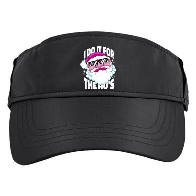 I DO It For The Ho's Funny Santa Claus Adult Drive Performance Visor