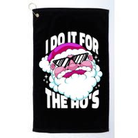 I DO It For The Ho's Funny Santa Claus Golf Towel