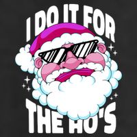 I DO It For The Ho's Funny Santa Claus Golf Towel