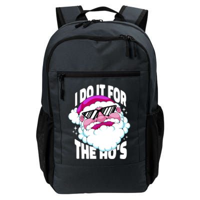 I DO It For The Ho's Funny Santa Claus Daily Commute Backpack