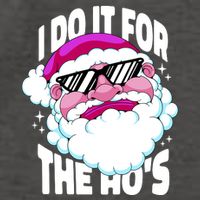 I DO It For The Ho's Funny Santa Claus Vector Backpack