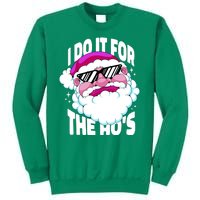 I DO It For The Ho's Funny Santa Claus Sweatshirt