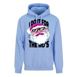 I DO It For The Ho's Funny Santa Claus Unisex Surf Hoodie