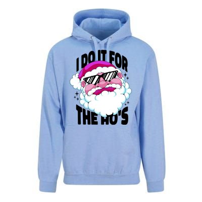 I DO It For The Ho's Funny Santa Claus Unisex Surf Hoodie