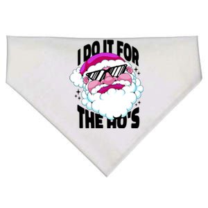 I DO It For The Ho's Funny Santa Claus USA-Made Doggie Bandana