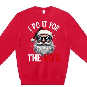 I Do It For The HoS Cute Xmas Premium Crewneck Sweatshirt