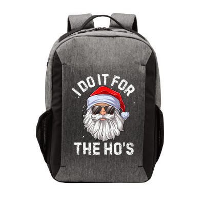 I Do It For The HoS Funny Inappropriate Christmas Short Sleeve Santa Vector Backpack