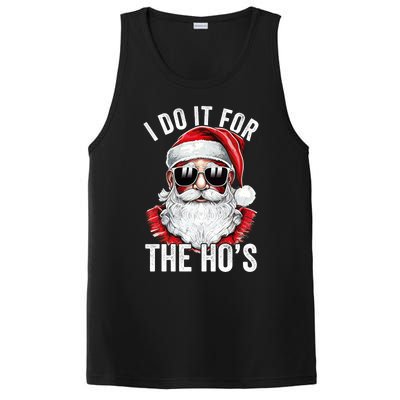 I Do It For The Santa Ugly Christmas Sweater PosiCharge Competitor Tank