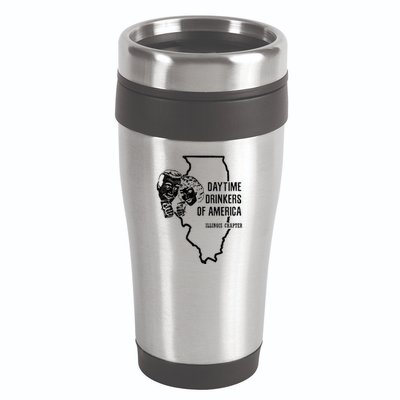 Illinois Day Ing Cute Gift Beer Wine Daytime Ers 16oz Travel Tumbler