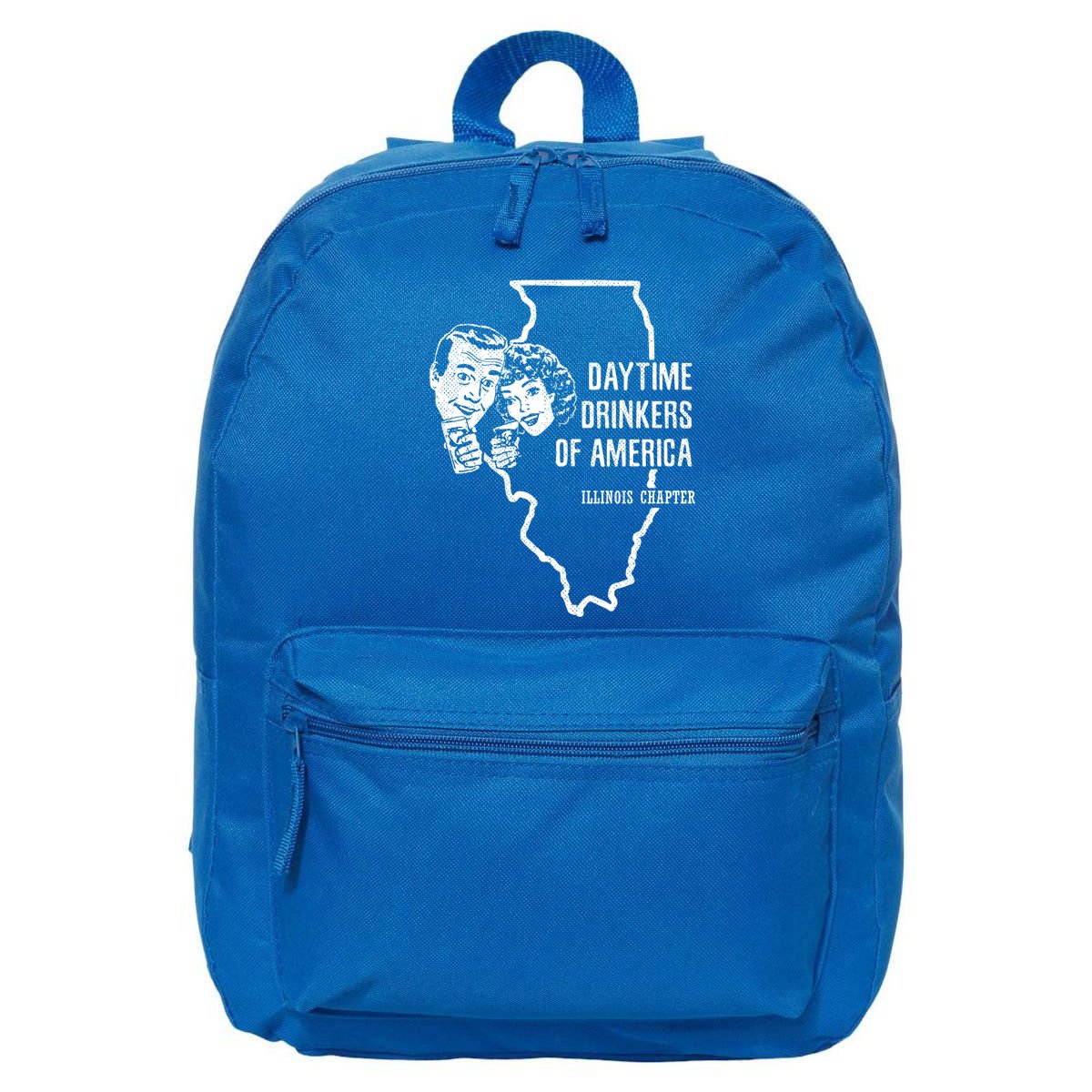 Illinois Day Ing Cute Gift Beer Wine Daytime Ers 16 in Basic Backpack