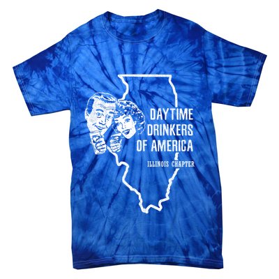 Illinois Day Ing Cute Gift Beer Wine Daytime Ers Tie-Dye T-Shirt