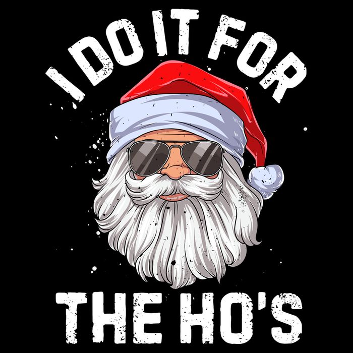 I Do It For The HoS Funny Inappropriate Christmas Tank Top