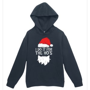 I Do It For The Hos Santa Christmas Urban Pullover Hoodie