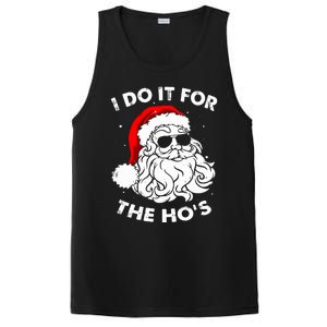 I Do It For The Hos Christmas Funny PosiCharge Competitor Tank