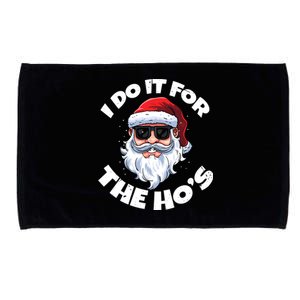 I Do It For The HoS Inappropriate Christmas Santa Claus Gift Microfiber Hand Towel