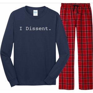 I Dissent Long Sleeve Pajama Set