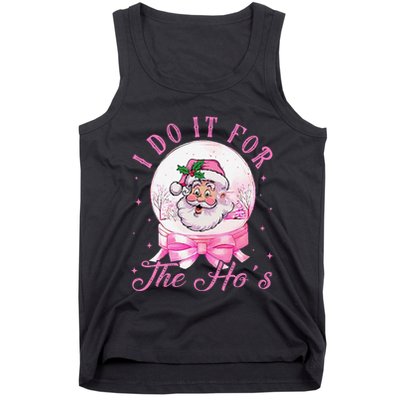 I Do It For The HoS Pin.K Santa For Family Retro Tank Top