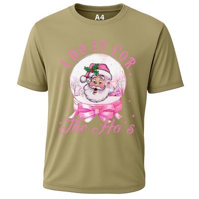 I Do It For The HoS Pin.K Santa For Family Retro Performance Shirt