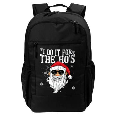 I Do It For The HOs Christmas Funny Christmas Backpack