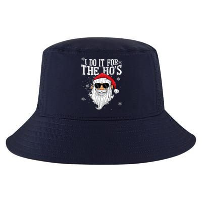 I Do It For The HOs Christmas Funny Christmas Cool Comfort Performance Bucket Hat