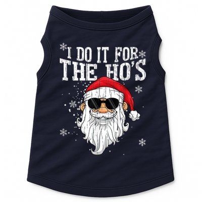 I Do It For The HOs Christmas Funny Christmas Doggie Tank