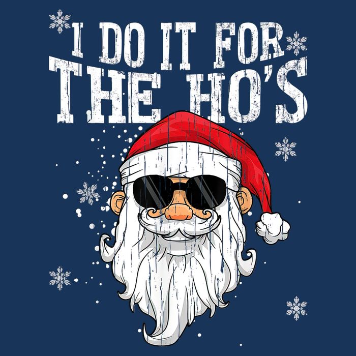 I Do It For The HOs Christmas Funny Christmas 16 in Basic Backpack