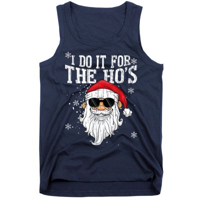 I Do It For The HOs Christmas Funny Christmas Tank Top