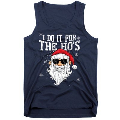 I Do It For The HOs Christmas Funny Christmas Tank Top